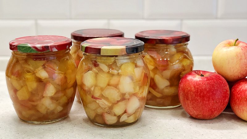 ?Яблочная Начинка для Пирогов на Зиму. смотреть онлайн