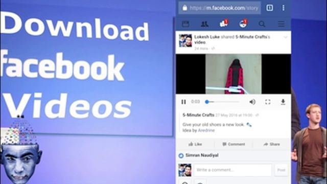 How To Download Facebook Videos Without Any Software смотреть онлайн