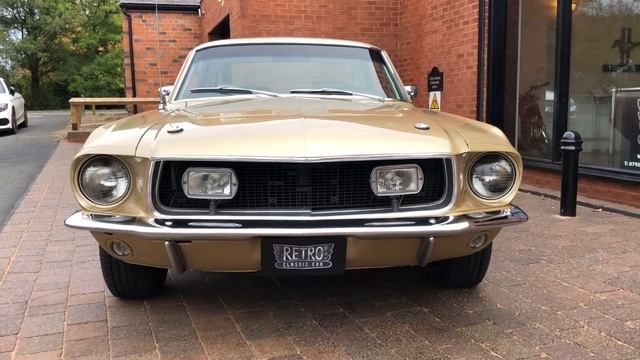 1968 Ford Mustang 289 V8 Hardtop Coupe GT/California Special Recreation смотреть онлайн