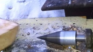 Дровокол самодельный конусный