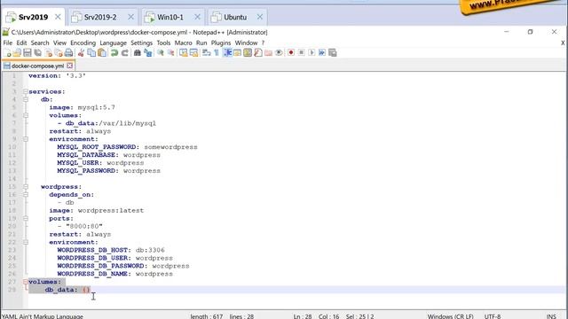 Установка Wordpress на Docker смотреть онлайн