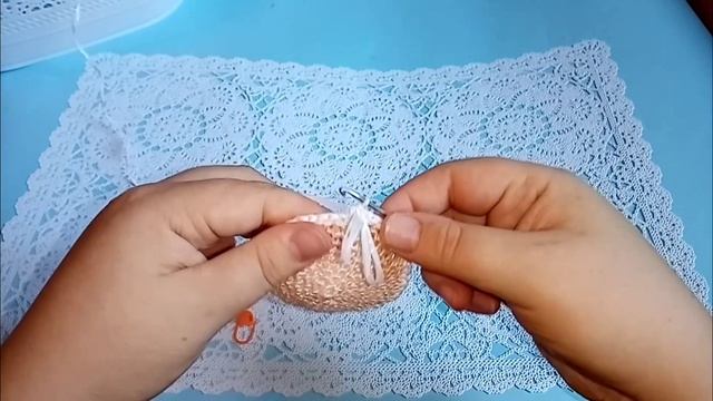 Кукла-Неваляшка//Подробный МАСТЕР-КЛАСС//Мочалка-игрушка крючком смотреть онлайн