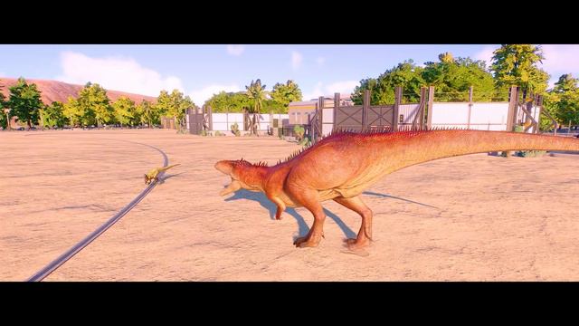 Apex Predator Carcharodontosaurus VS All Dinosaurs Killing Animations 🦖 Jurassic World Evolution 2 смотреть онлайн