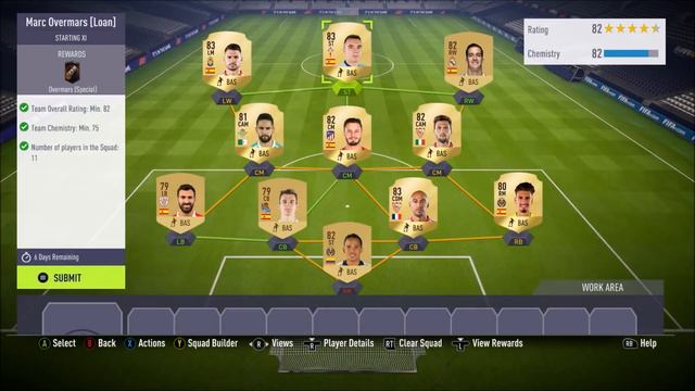 FIFA 18 CHEAPEST WAY TO COMPLETE "LOAN OVERMARS" SBC!! *90 ICON*CHEAPEST 82 RATED SQUAD!! смотреть онлайн