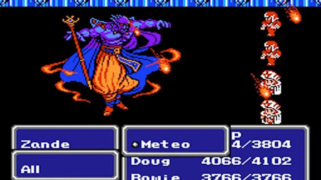 Final Fantasy III (NES): Sylx/Crystal Tower Climax (Zande Boss) смотреть онлайн
