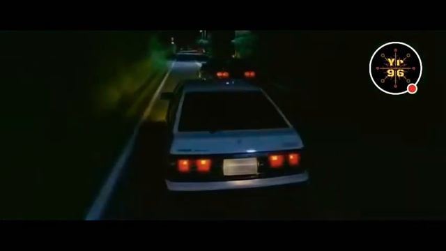 Initial D - AE86 Vs GTR  Balapan Pertama Takumi Di Gunung Akina