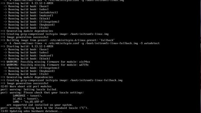 Archlinux Installation смотреть онлайн