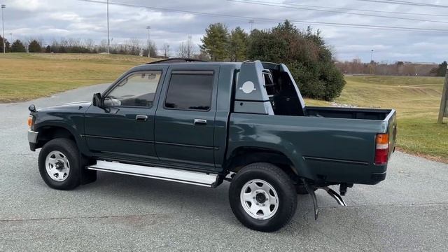 1995 TOYOTA HILUX LN108 - RARE FACTORY CRANE - TURBO DIESEL - JDM - Walk Around смотреть онлайн