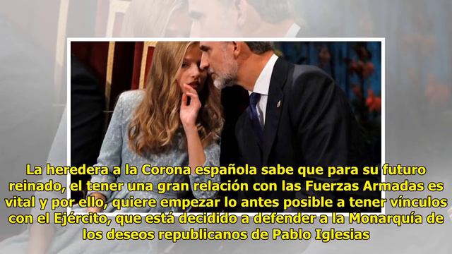 La Princesa Leonor se prepara para enfrentarse a Iglesias: hará la mili para fortalecer su... смотреть онлайн