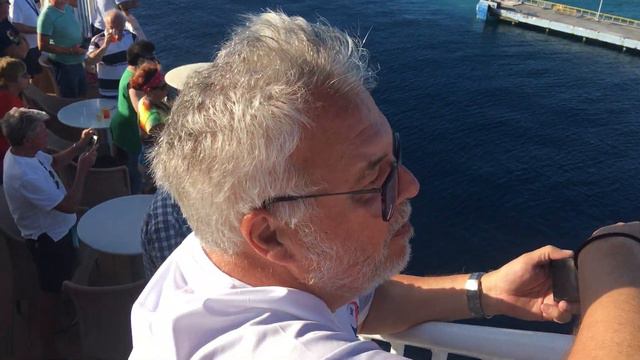 Отплытие Norwegian Gem из Порта Вилемстад, Красивейшей Курасао, Карибское Море. 8 февраля 2020 г смотреть онлайн