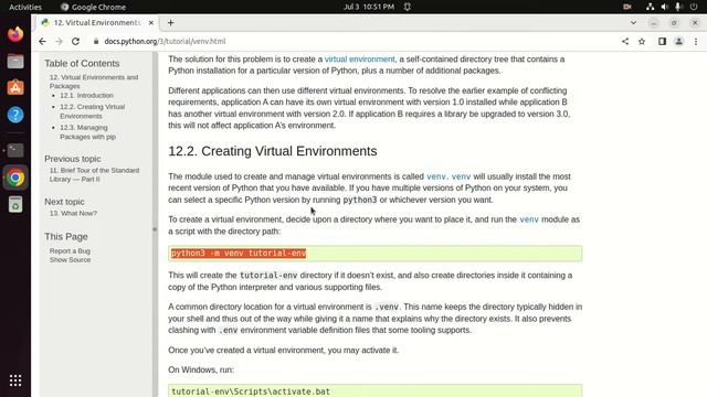 How to create python3 virtual environment in Ubuntu 22.04 LTS смотреть онлайн
