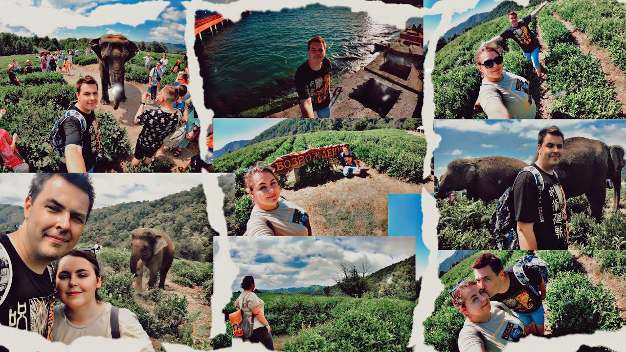 Видеоблог Конечно Вася Путешествие Хоста Слоники 2023 г