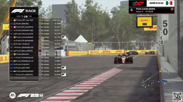 F1 2023 F1AV CLUB eSports T 19 GRID MAXIMUS 4° ETAPA GP MÉXICO смотреть онлайн