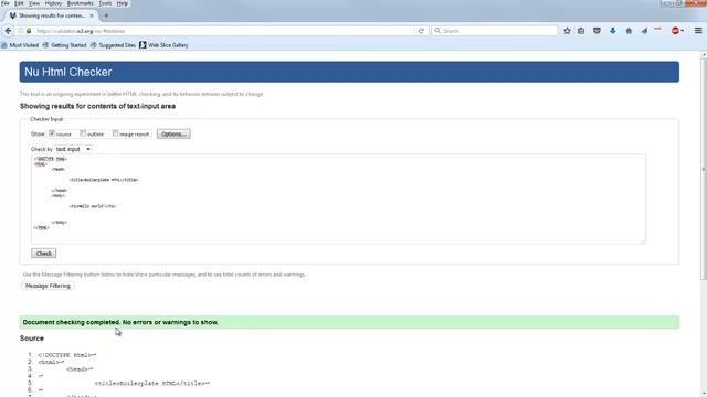 How To Validate HTML - Using an HTML Validator смотреть онлайн