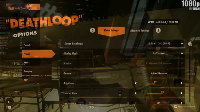 Deathloop | 1080p | (RX 580 8 GB | AMD Ryzen 5 1600 AF | 16 GB RAM) смотреть онлайн