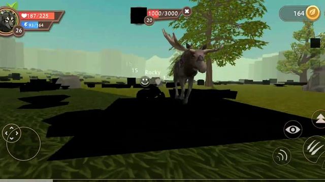 WildCraft Как убить Древнего Лося ??? На Канадского чёрного волка смотреть онлайн