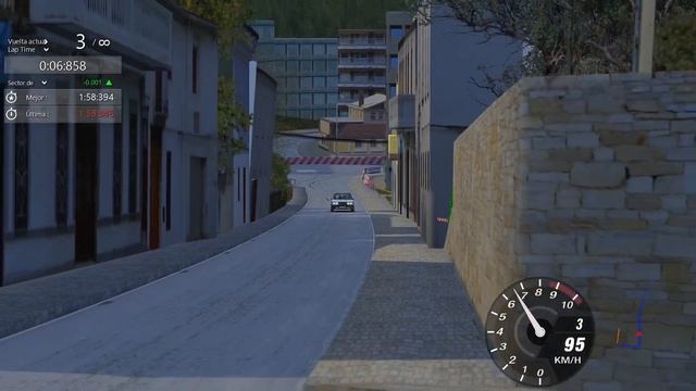 ASSETTO CORSA - Renault 11 Turbo F2014 (1990) - Subida a Pravia (01:57:411) смотреть онлайн