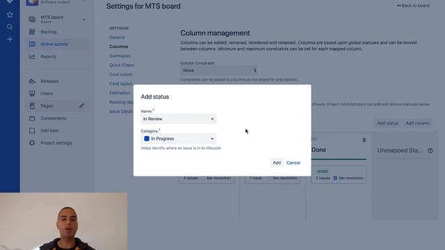 Jira Tutorial - How to add Status in Jira [2020] смотреть онлайн