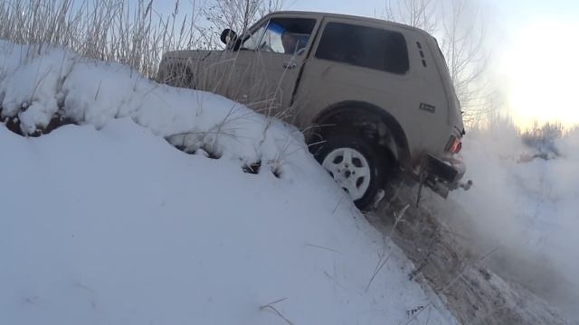 БЕЗУМНАЯ ГОРКА)ЗИМНЕЙ OFFROAD/НИВА МОЖЕТ.