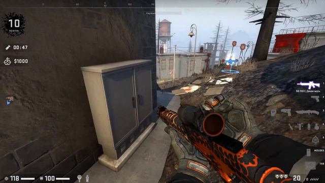 Cs Go - Danger Zone (Надо прыгать по дуге. В комментах отвечаю про броню) смотреть онлайн