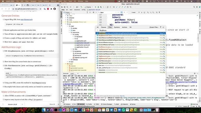 Get Started with JHipster 7 смотреть онлайн