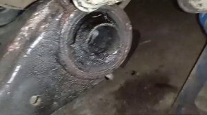 хендай солярис закисли болты задней балки,пресуем сайлентблоки #автосервис #ключна17 #ремонтавто