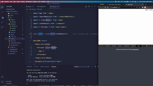 Redux For Beginners | React Redux Tutorial | Part 2| By Rajesh смотреть онлайн