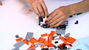 Лего мусоровоз. Развивающие мультики для детей. Сборка конструктора