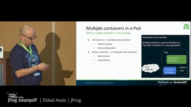 swampUP 2018 | Kubernetes is hard! Lessons learned taking JFrog apps to Kubernetes - Eldad Assis смотреть онлайн
