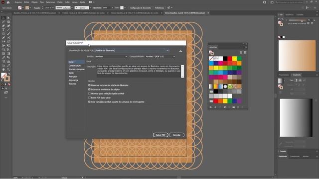 Criando projetos impressos FRENTE e VERSO смотреть онлайн
