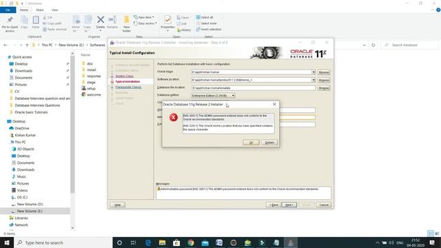 How to install oracle database 11g release 2 on Windows ?|| Oracle Database Tutorial смотреть онлайн