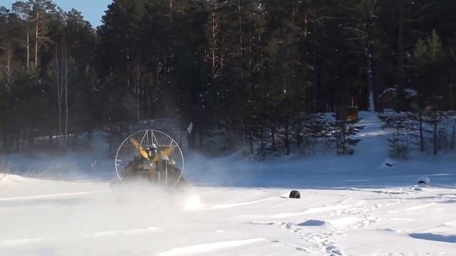 Аэролодка Пиранья-3 в Боровом смотреть онлайн