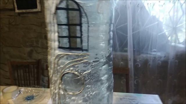 Горка из камня для цветов