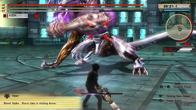 God Eater 2 Rage Burst- Blitz Hannibal (CC Finisher) смотреть онлайн