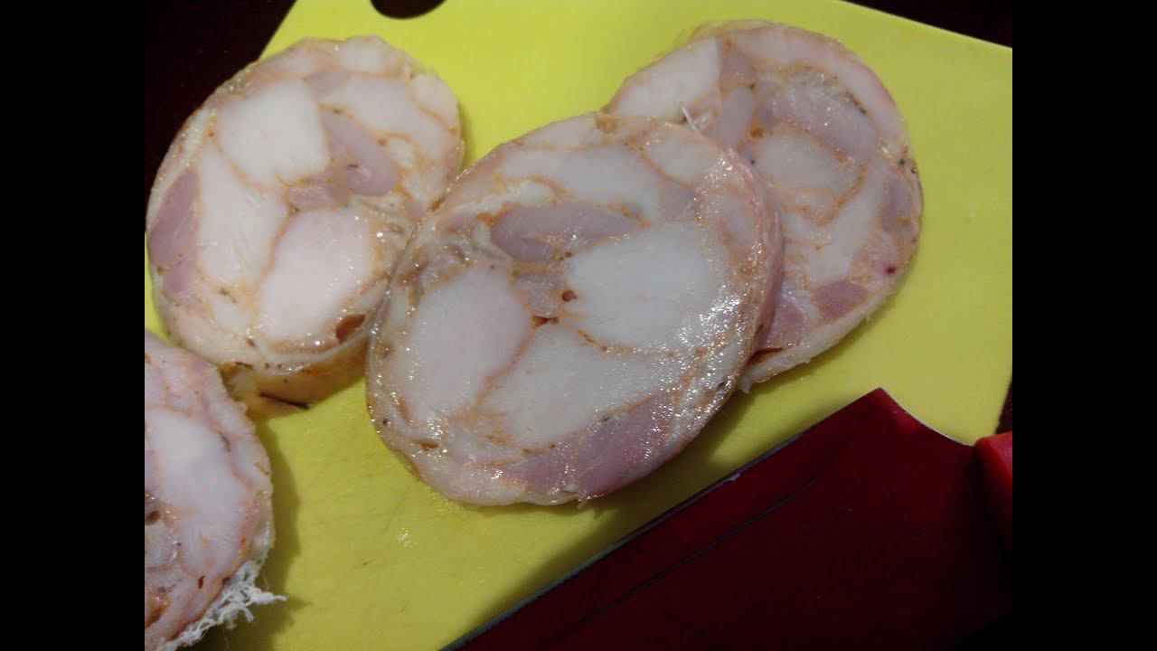 Куриный рулет (Колбаса куриная 