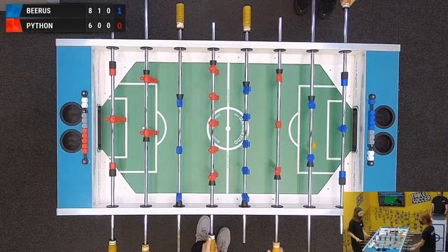 Table Football  K. MelkumyanBEERUS - M. SahakyanPYTHON  23.02.2021 22:20GMT4  MFL