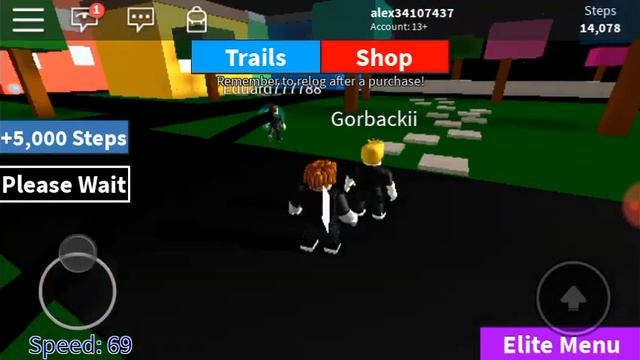 СИМУЛЯТОР БЕГА/ROBLOX/СУПЕР ЗАБЕГ смотреть онлайн