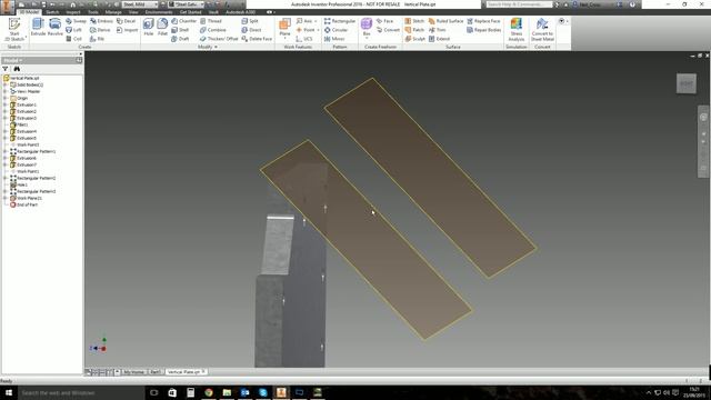 Everything about Work Planes | Autodesk Inventor смотреть онлайн