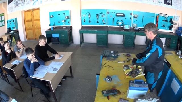 Учебная практика. Диагностика и ремонт системы пуска. Преподаватель: Захаров Г.В. (ГБПОУ ИО ИКАТиДС смотреть онлайн