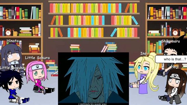 Naruto Friends React To Naruto As Obito Uchiha #gachareactto#gachaclub