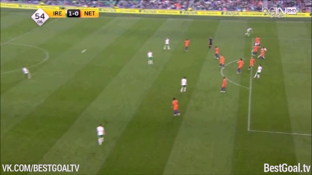 Ирландия 1:1 Нидерланды. Обзор матча и видео голов смотреть онлайн