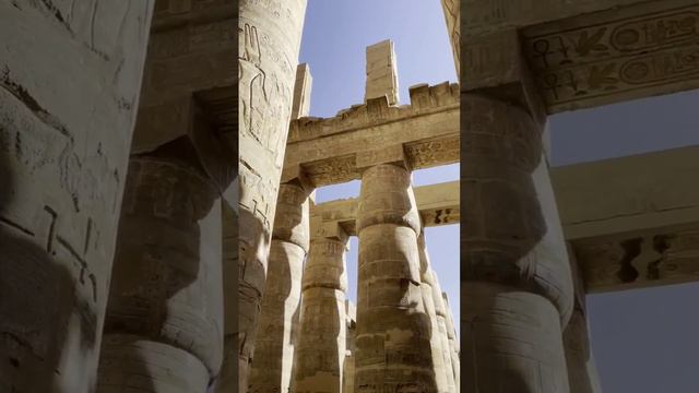 Карнакский храм, считающийся одним из самых могущественных сооружений в Египте смотреть онлайн