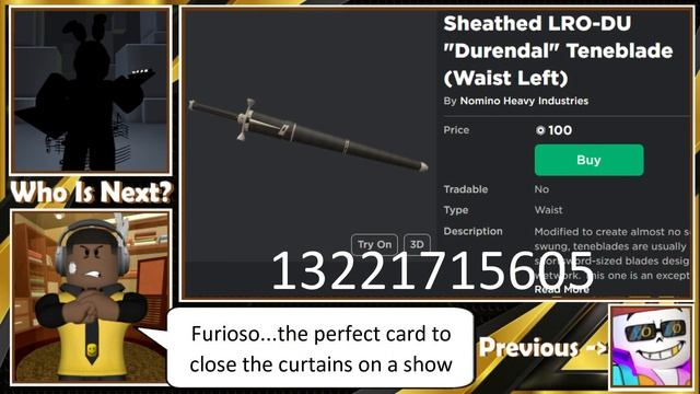 Library of Runia - Roland Roblox Cosplay Showcase смотреть онлайн