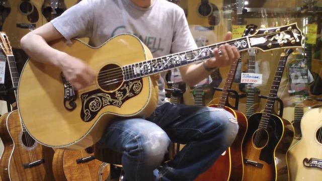 【石橋楽器店】Gibson J-200 Tree of Life デモ動画 смотреть онлайн
