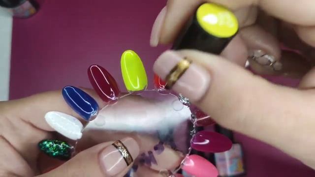 Тестирование гель лаков с АлиЭкспресс