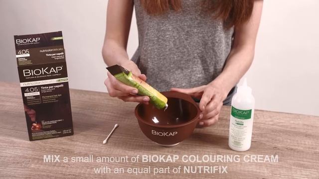 Tutorial sensitivity test 48 hours before Biokap Nutricolor Delicato Rapid hair dye смотреть онлайн