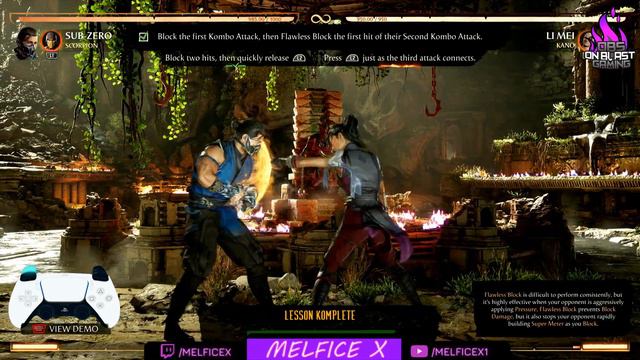 09-17-23 Mortal Kombat 1 Pressure Mechanics Tutorial Playthrough on PlayStation 5 PT.4 смотреть онлайн