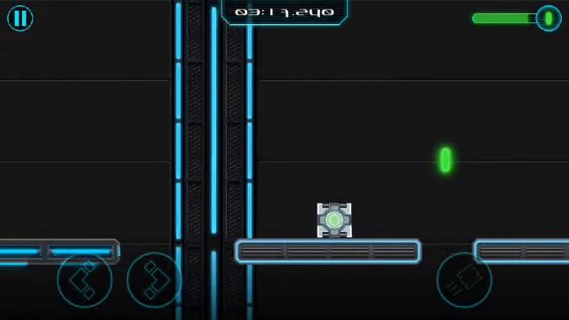 The Box Dash Game - платформер в футуристичному стилі смотреть онлайн