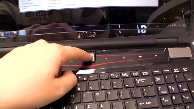 MSI GX780R High Eng Gaming Notebook Hands On at Cebit 2011 смотреть онлайн