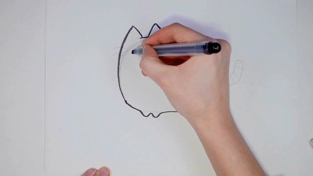 Как нарисовать кота Пушина (Pusheen) ПОЭТАПНО. How to draw a cat Pusheen смотреть онлайн